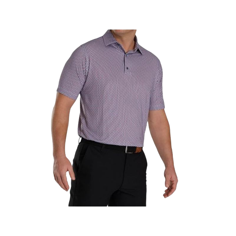 Scallop Shell Foulard Lisle Self Collar