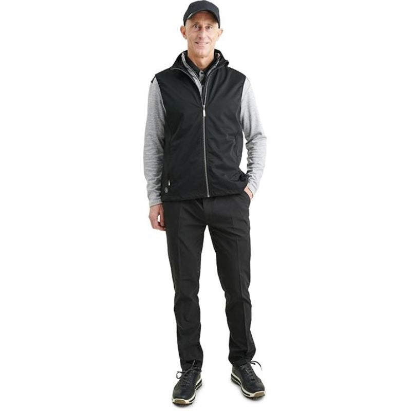 Mens Lytham Softshell Vest - Black