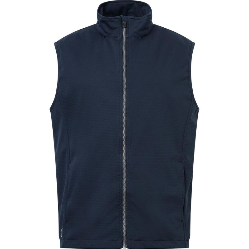 Mens Lytham Softshell Vest - Navy