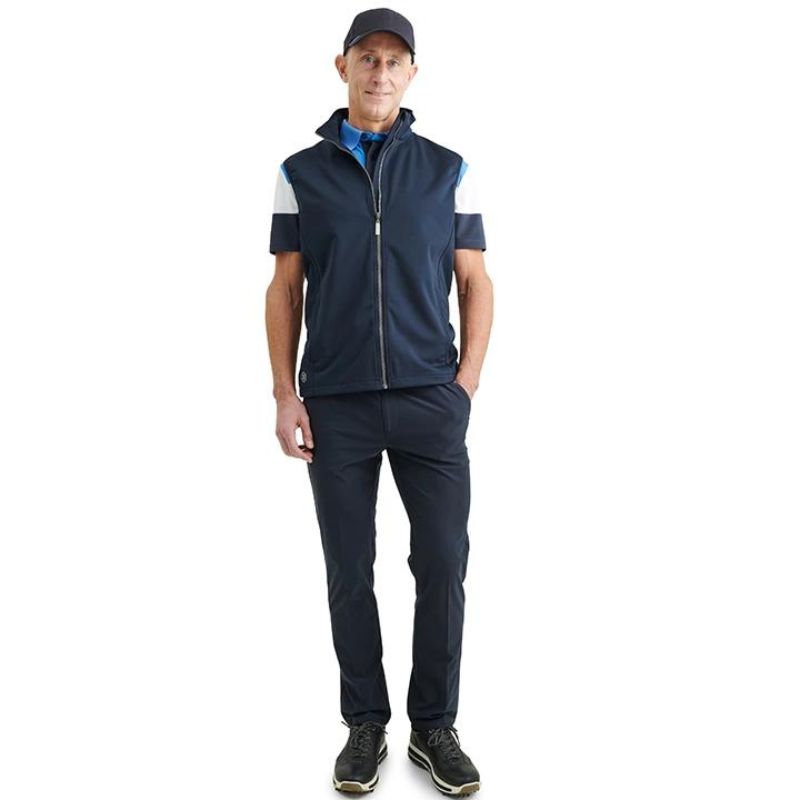 Mens Lytham Softshell Vest - Navy