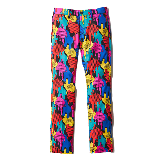Men's Patterned Trousers Comical Blot