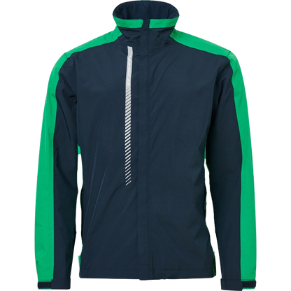 Mens Links Stretch Rainjacket Navy/Fairway
