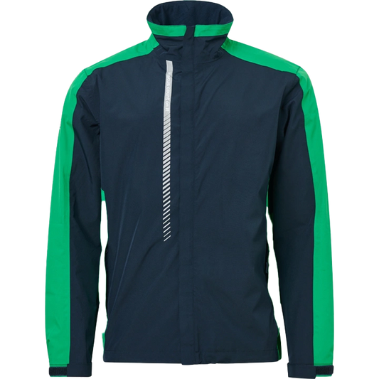 Mens Links Stretch Rainjacket Navy/Fairway