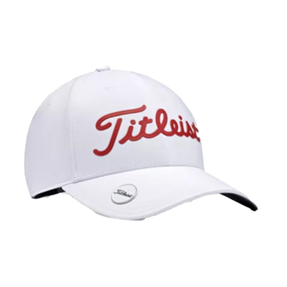 Players Performance Ball Marker - White/Red