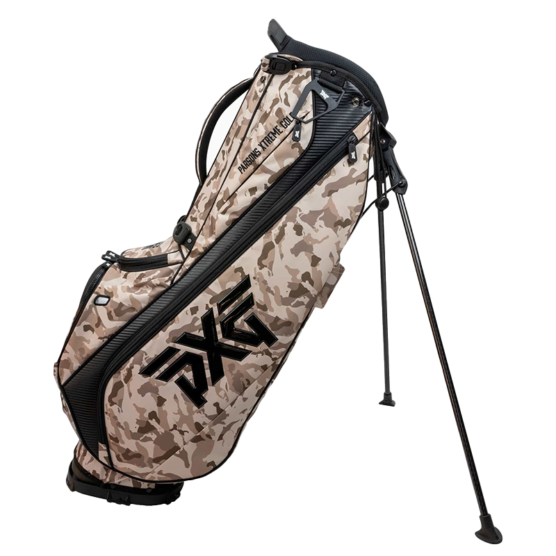 Desert Tan Fairway Camo Carry Stand Bag