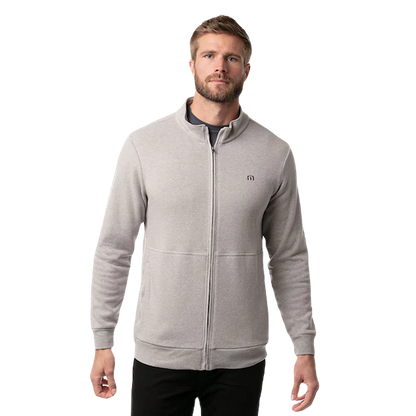 Nice Gesture Full Zip - Heather Medium Grey