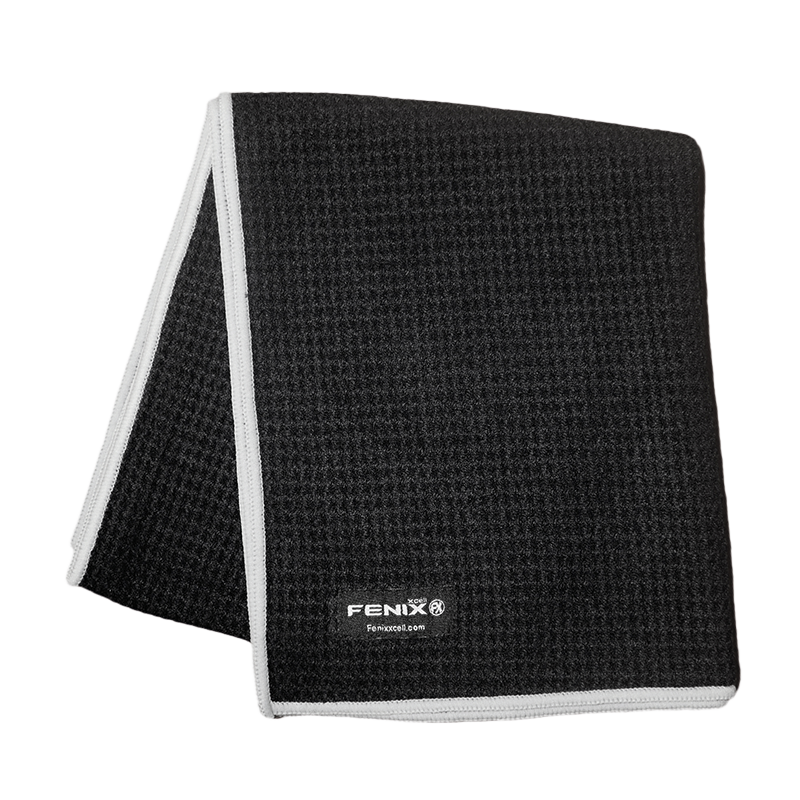 Fenix Premium Microfibre Towel Black/Grey