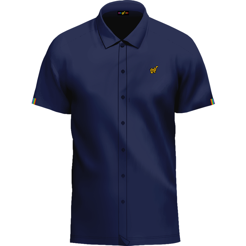 LMV Mens Polo Wise SS23 Twilight Blue