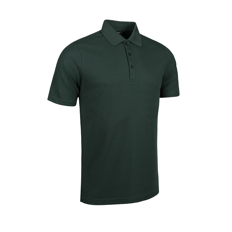 Mens Polo Deac - Tartan Green