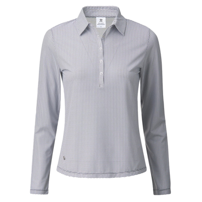 Terni Navy Sleeveless Polo Shirt