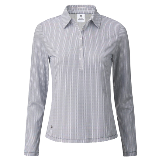 Terni Navy Sleeveless Polo Shirt