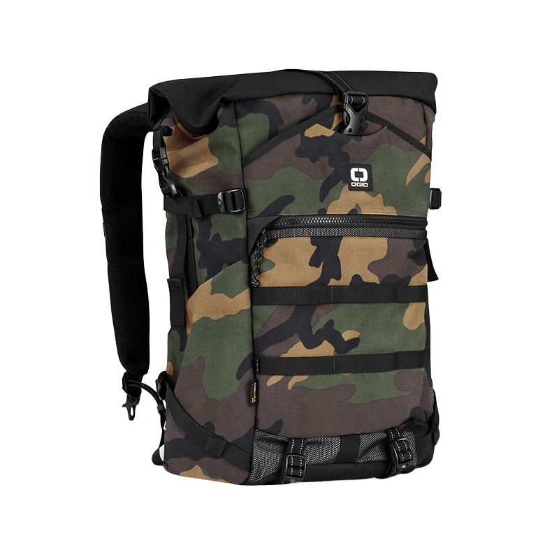 Alpha Convoy 525R Rolltop - Woodland Camo
