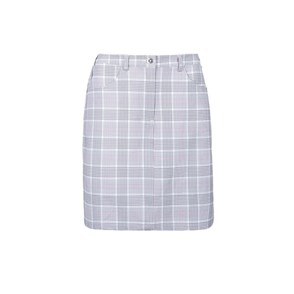Alma Ladies Skort - White/LightGrey/Candy