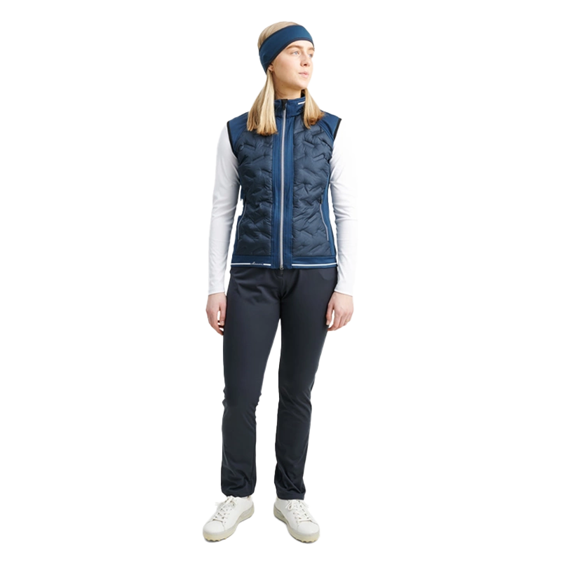 Lds Grove Hybrid Vest -Peacock Blue