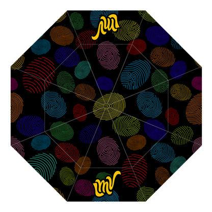 LMV Double Canopy Umbrella 60''  Finger Print Ebony