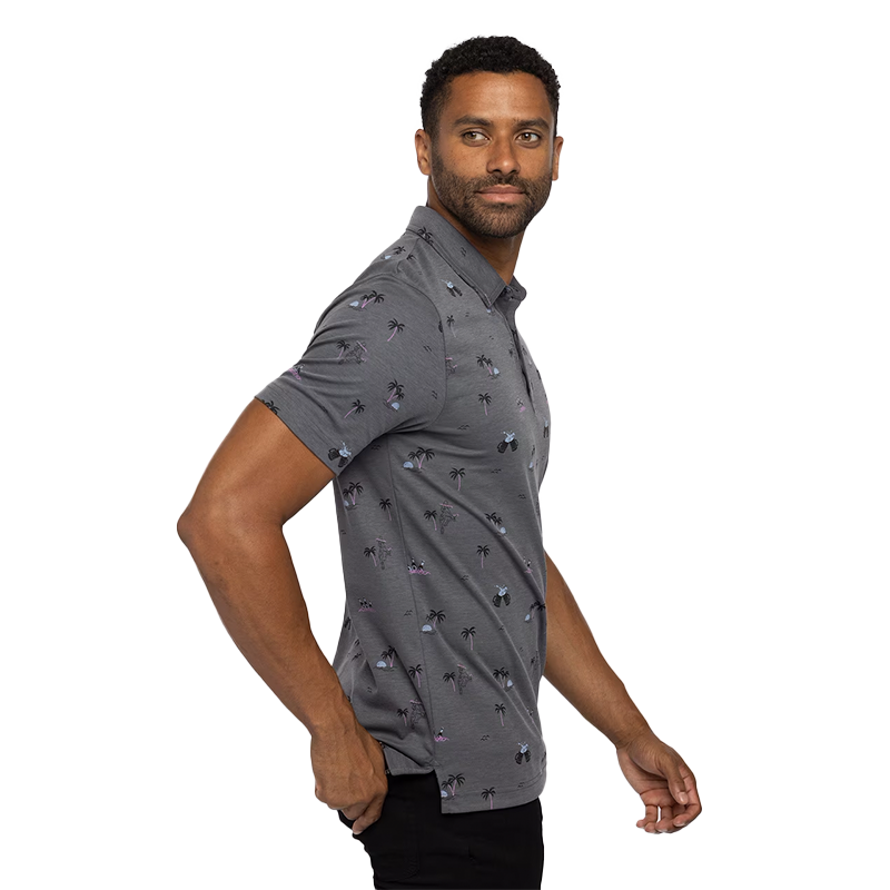 Ensenada Polo - Heather Dark Grey