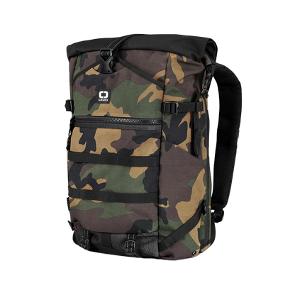 Alpha Convoy 525R Rolltop - Woodland Camo