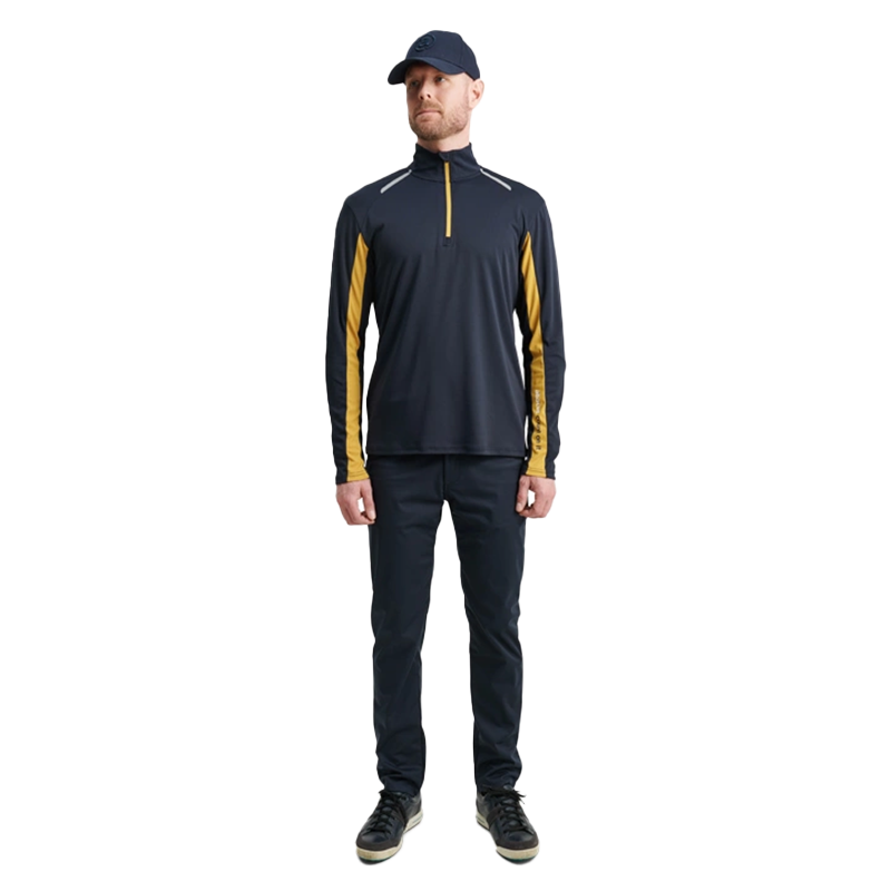 Mens Cypress Longsleeve Navy/Harvest