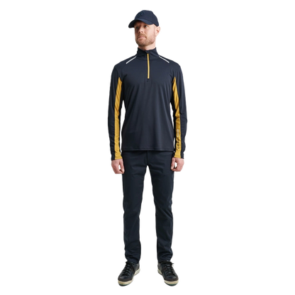Mens Cypress Longsleeve Navy/Harvest