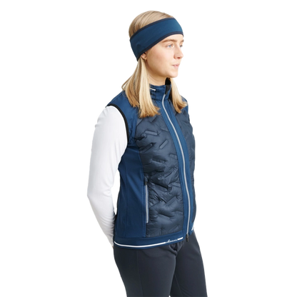 Lds Grove Hybrid Vest -Peacock Blue