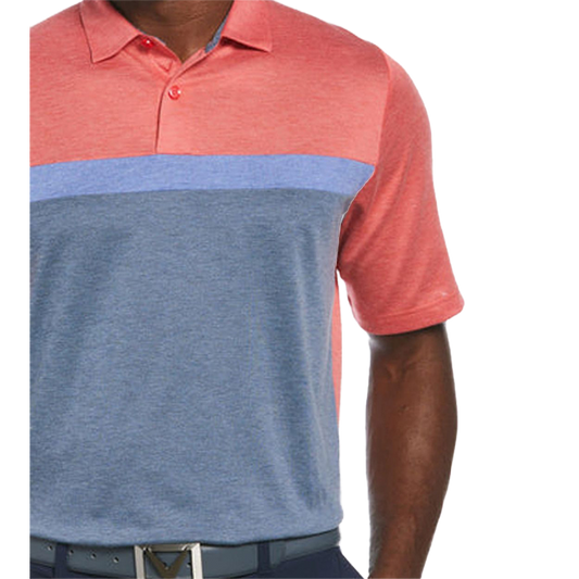 Soft Touch Colour Block Polo