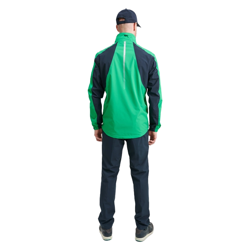 Mens Links Stretch Rainjacket Navy/Fairway