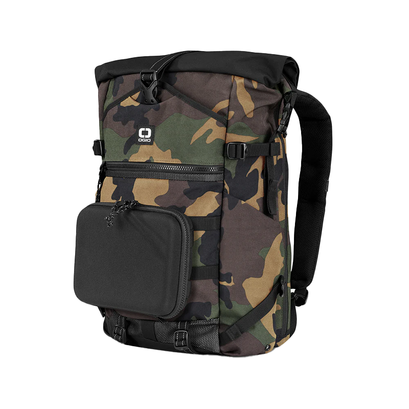 Alpha Convoy 525R Rolltop - Woodland Camo