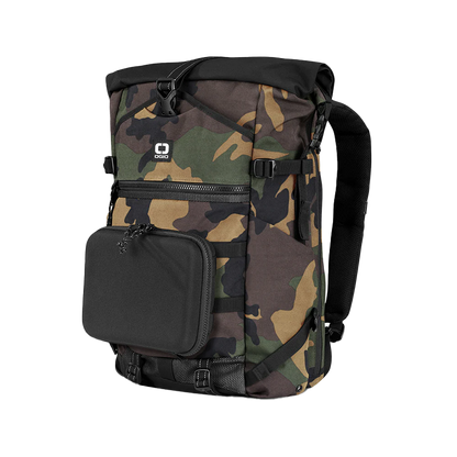 Alpha Convoy 525R Rolltop - Woodland Camo