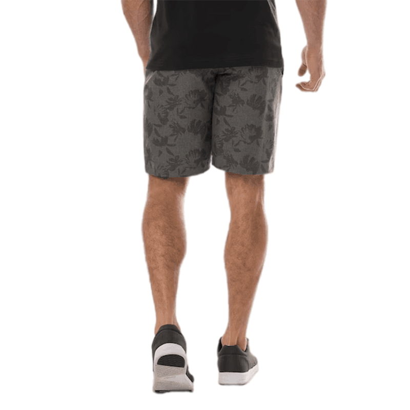 Inlet Short - Heather Grey Pinstripe