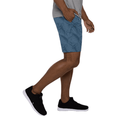 Jungle Oasis Short - Heather Mid Blue