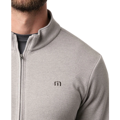 Nice Gesture Full Zip - Heather Medium Grey