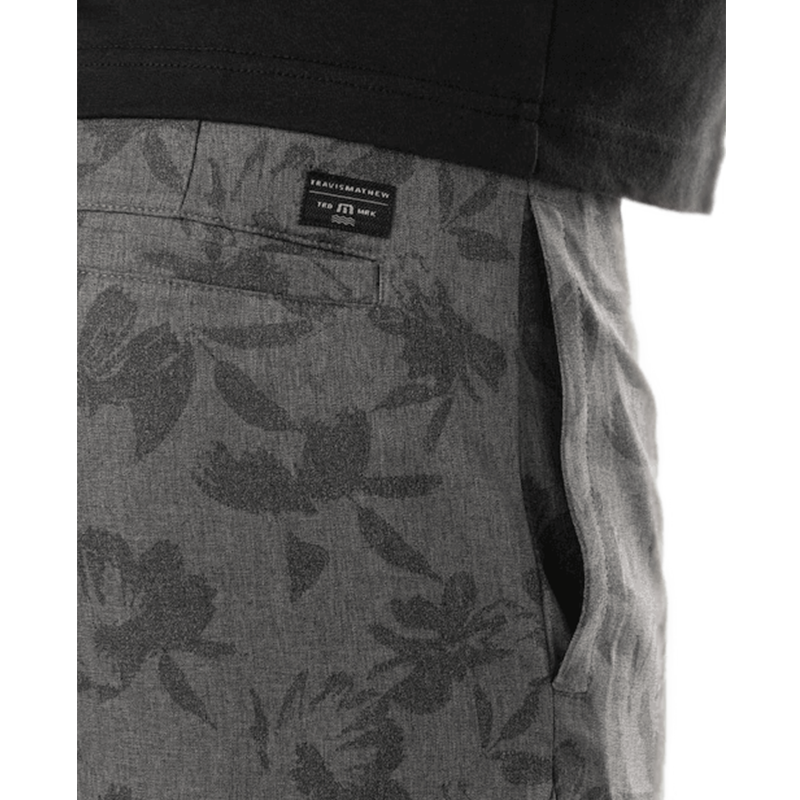 Inlet Short - Heather Grey Pinstripe