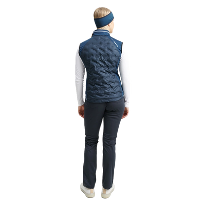 Lds Grove Hybrid Vest -Peacock Blue