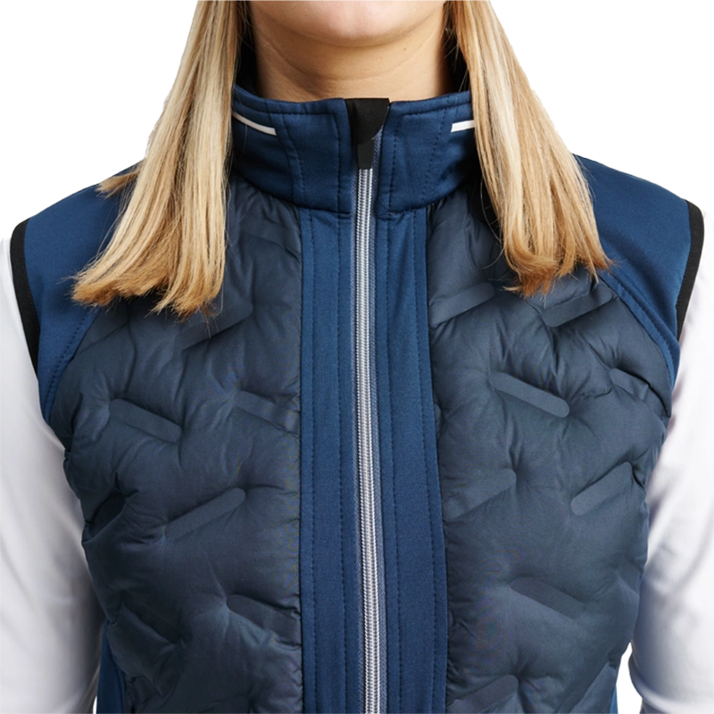 Lds Grove Hybrid Vest -Peacock Blue