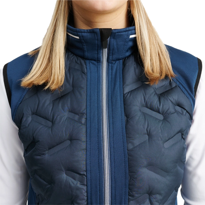 Lds Grove Hybrid Vest -Peacock Blue