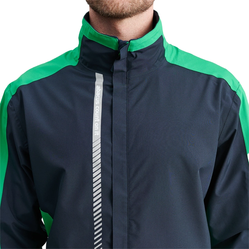Mens Links Stretch Rainjacket Navy/Fairway