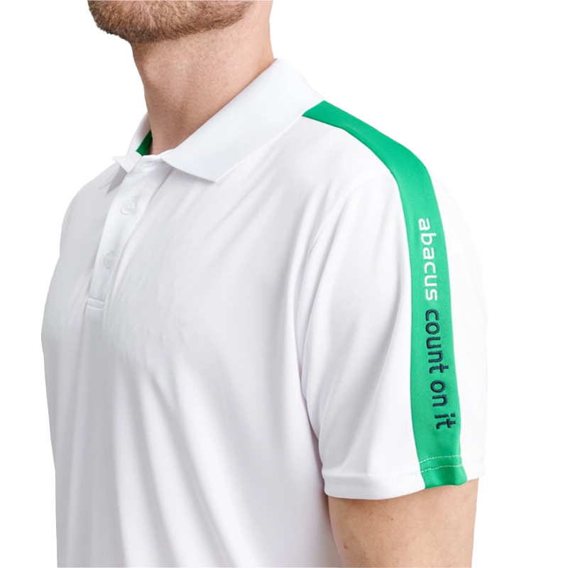 Mens Bandon Drycool Polo White/Fairway