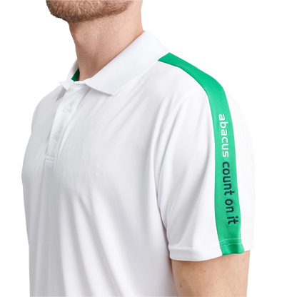 Mens Bandon Drycool Polo White/Fairway