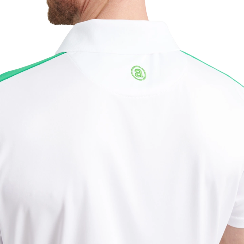 Mens Bandon Drycool Polo White/Fairway
