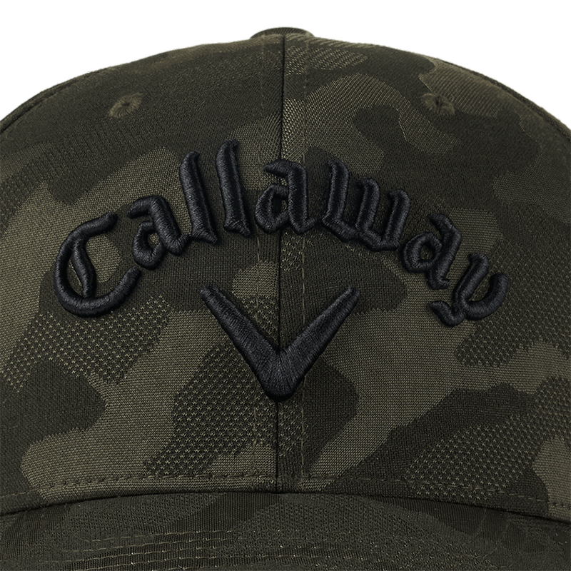 Callaway Camo Snapback Adjustable Cap - Green