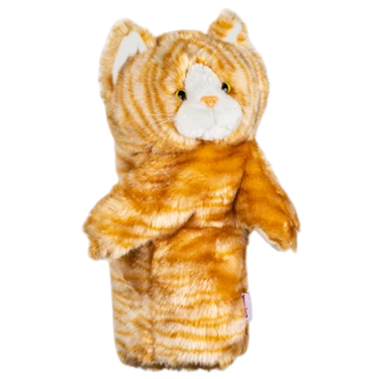 Wood Cover Tabby Cat