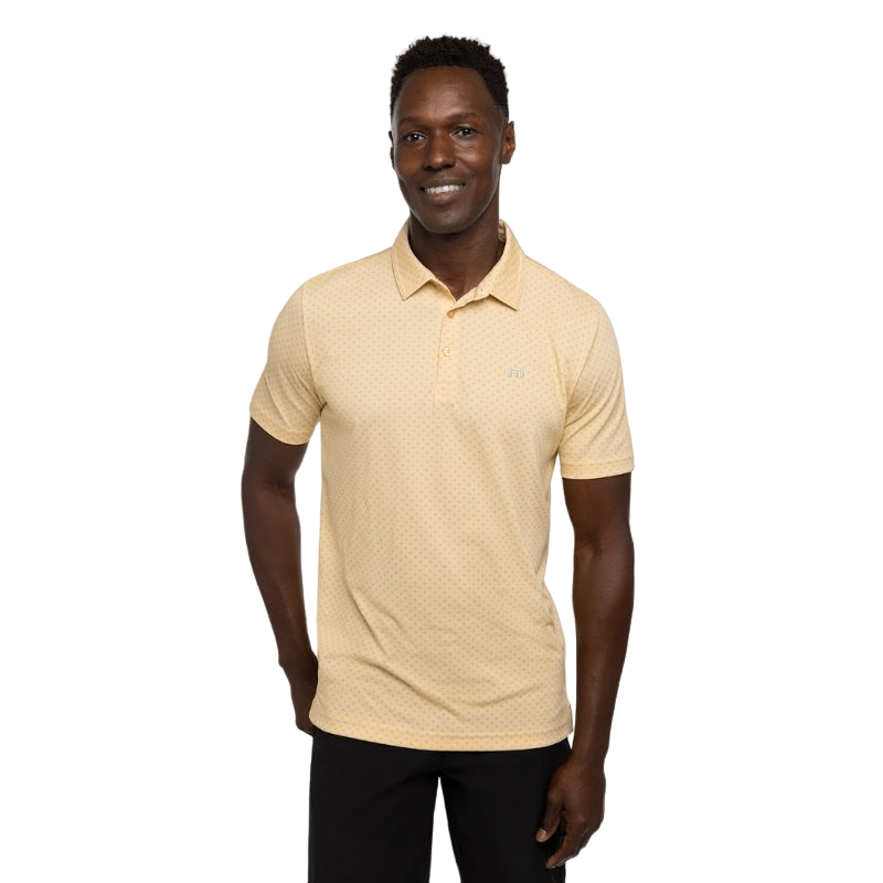 Bamboo Calm Polo Heather Golden Cream - Heather Golden Cream