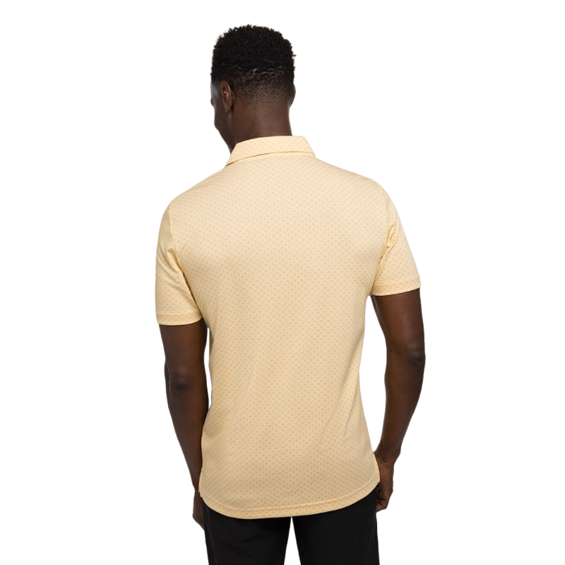 Bamboo Calm Polo Heather Golden Cream - Heather Golden Cream