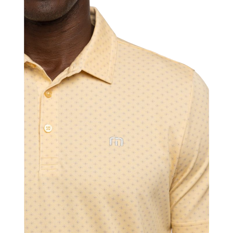 Bamboo Calm Polo Heather Golden Cream - Heather Golden Cream