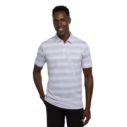 Beach Camping Polo - Heather Light Grey