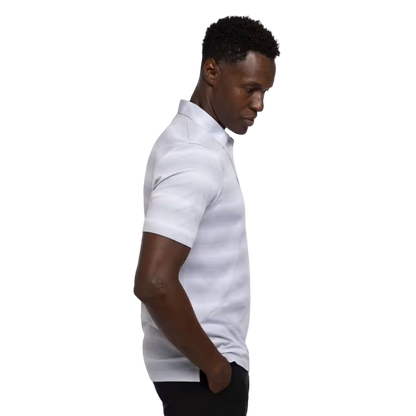 Beach Camping Polo - Heather Light Grey