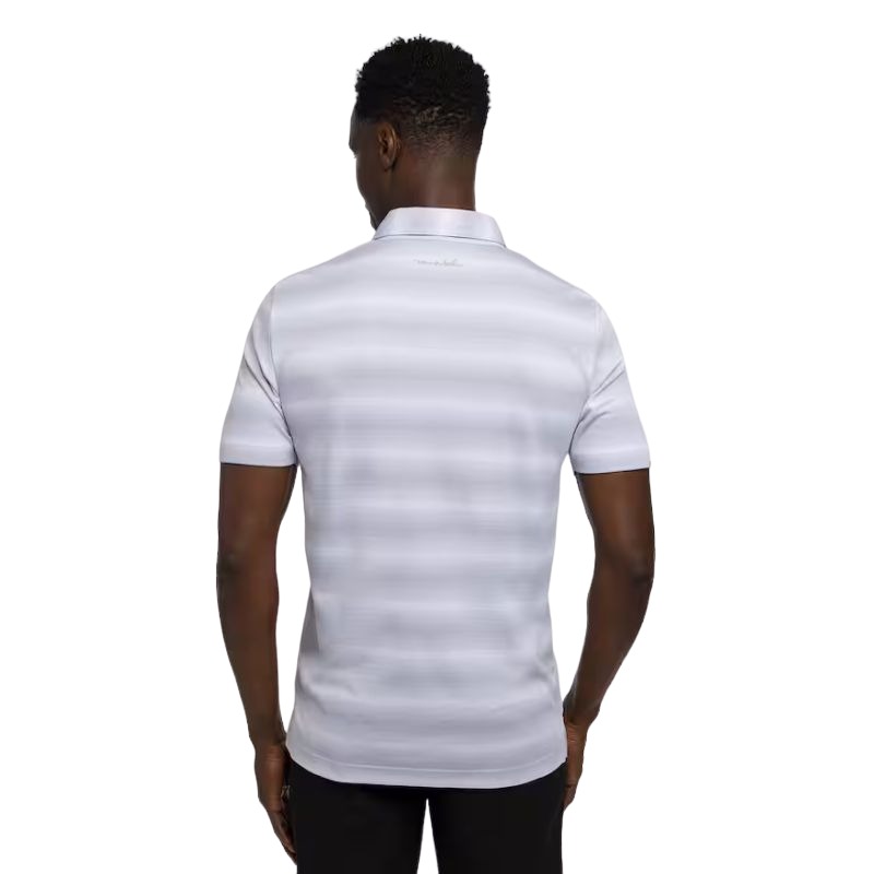 Beach Camping Polo - Heather Light Grey