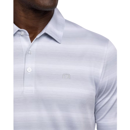 Beach Camping Polo - Heather Light Grey
