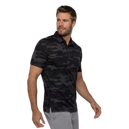 Beachside Stealth Polo - Black