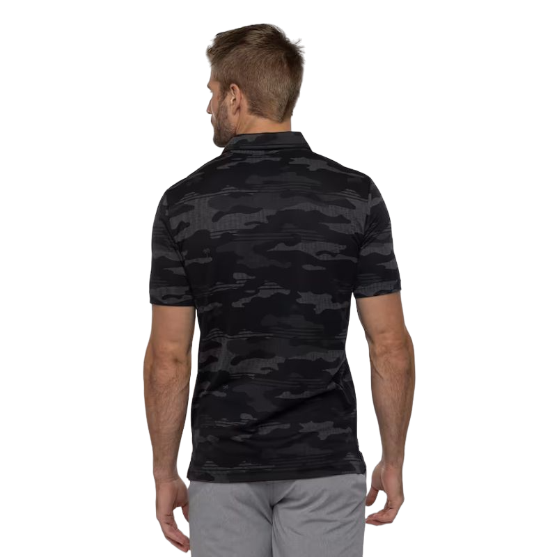 Beachside Stealth Polo - Black